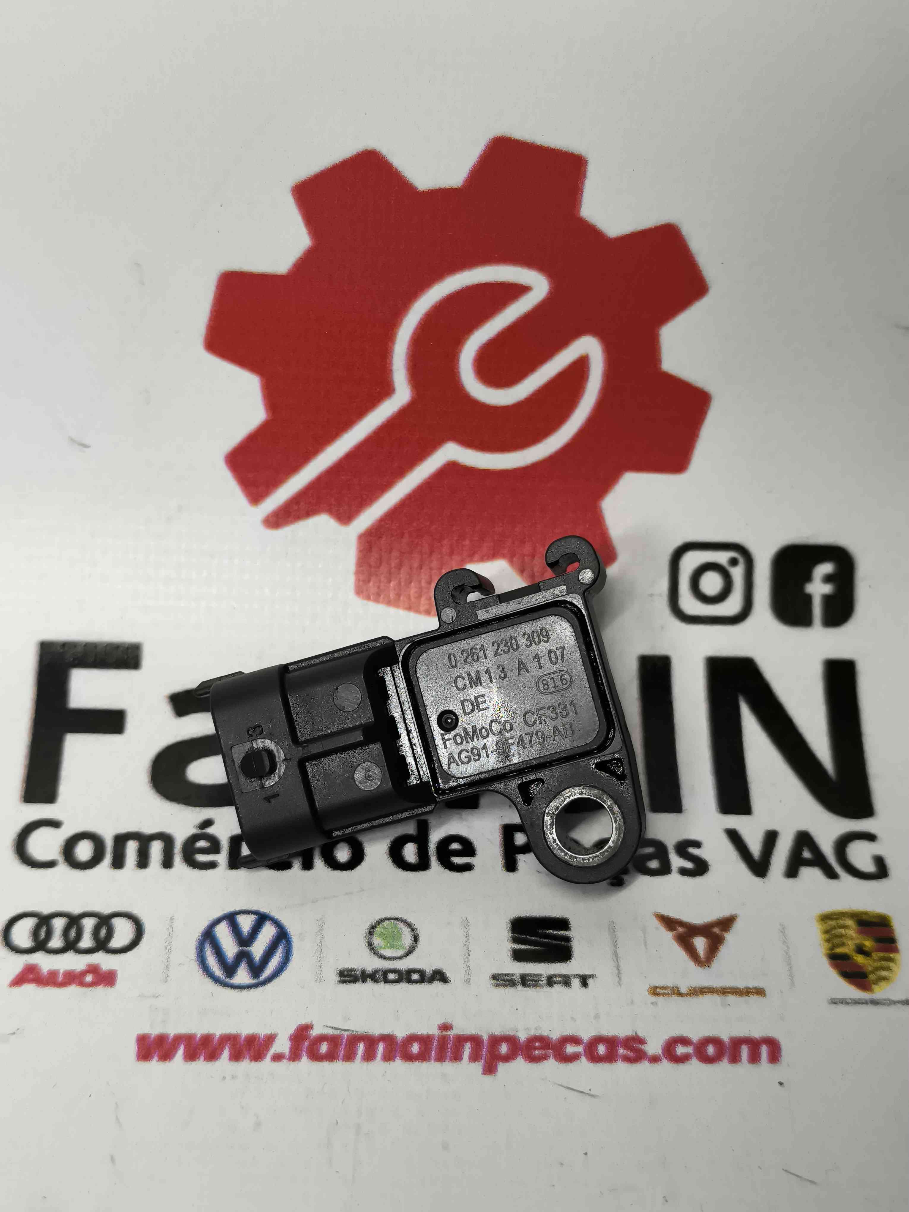 MAP sensor - FORD FIESTA VI