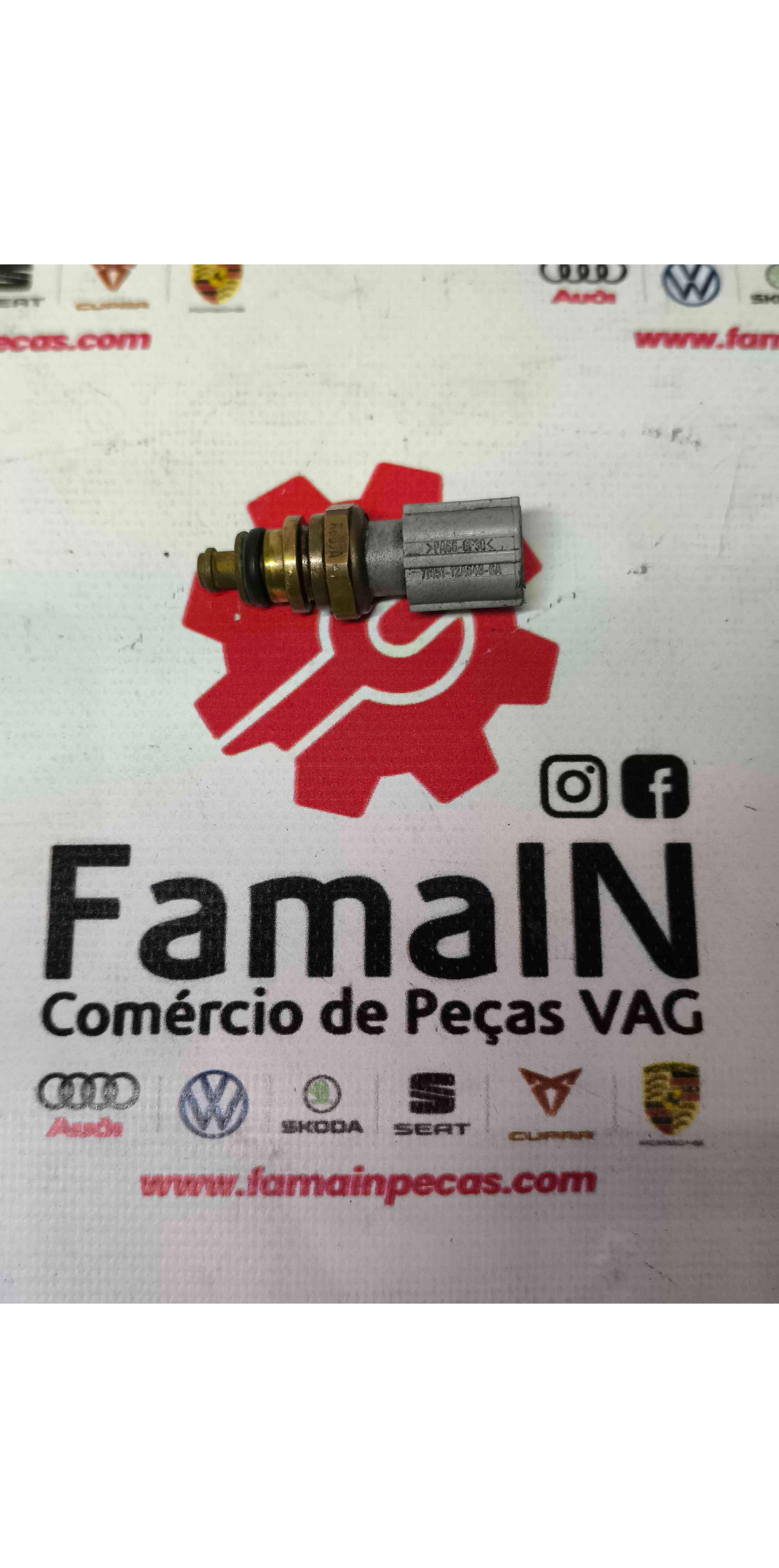 Sensor Da Temperatura Do Líquido De Refrigeração - FORD FIESTA VI