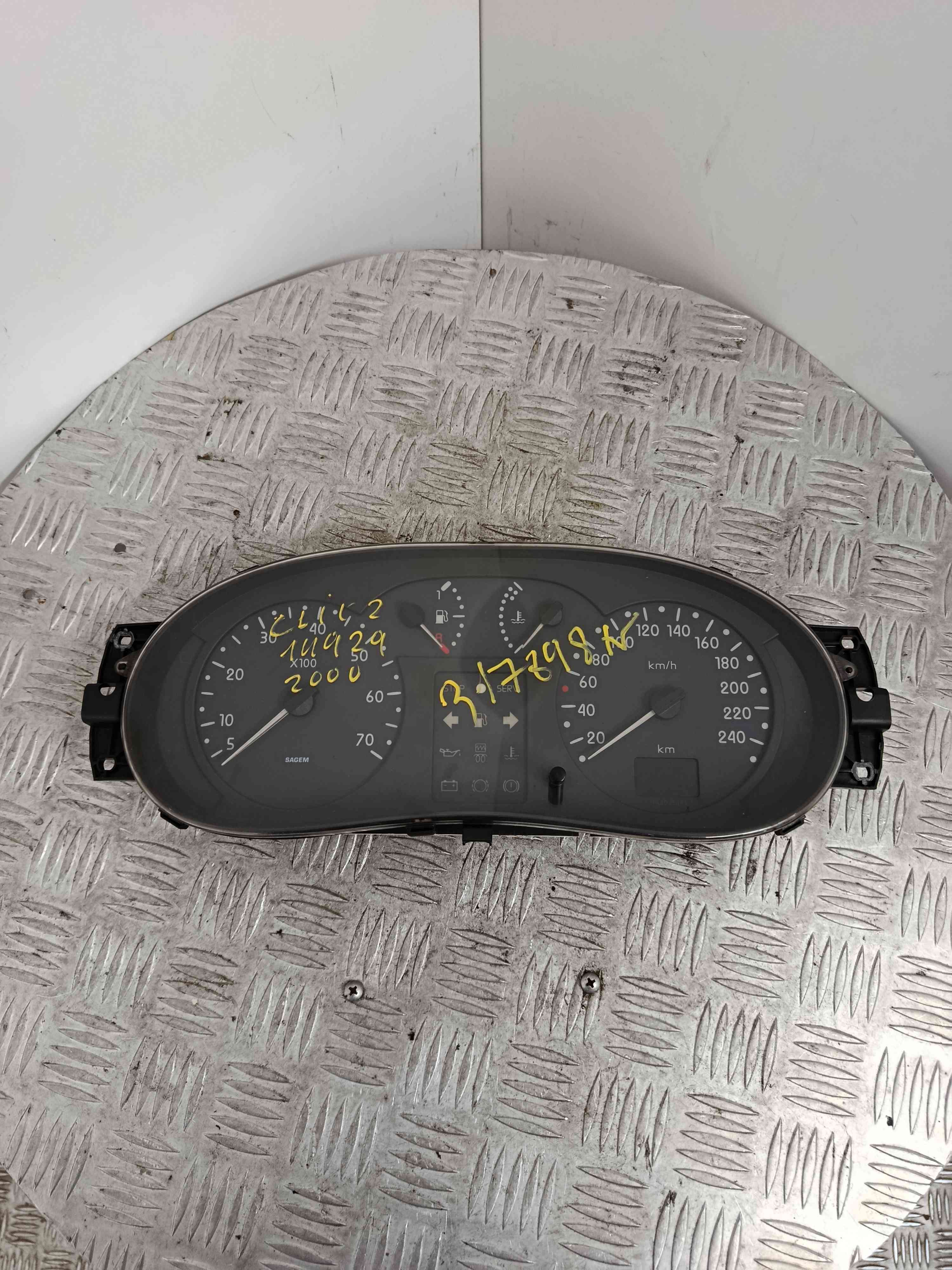 Instrument cluster